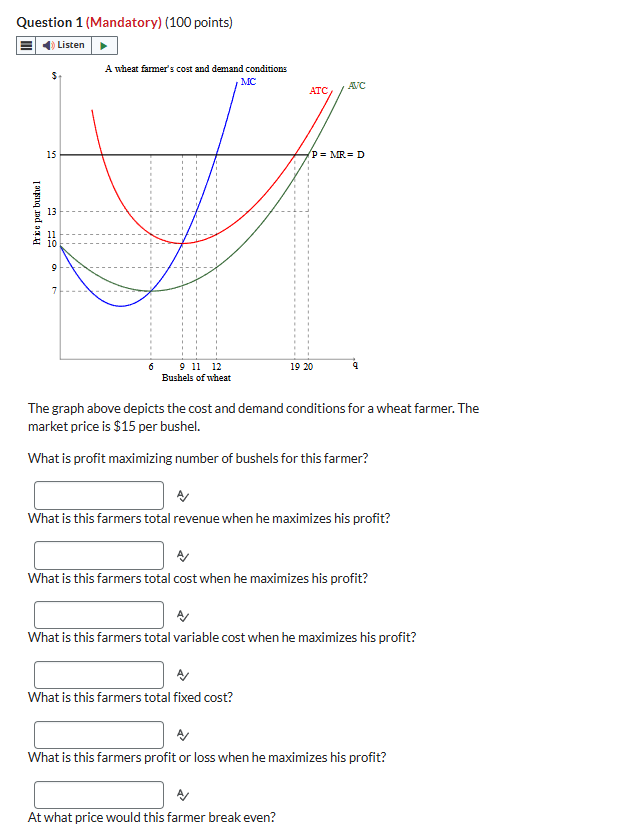 Question 1 ( M a n d a t o r y ) ( 1 0 0 points )