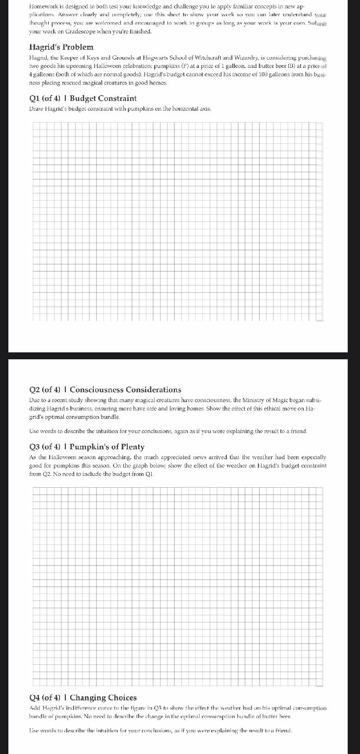 Homework is designed to both test your knowledge