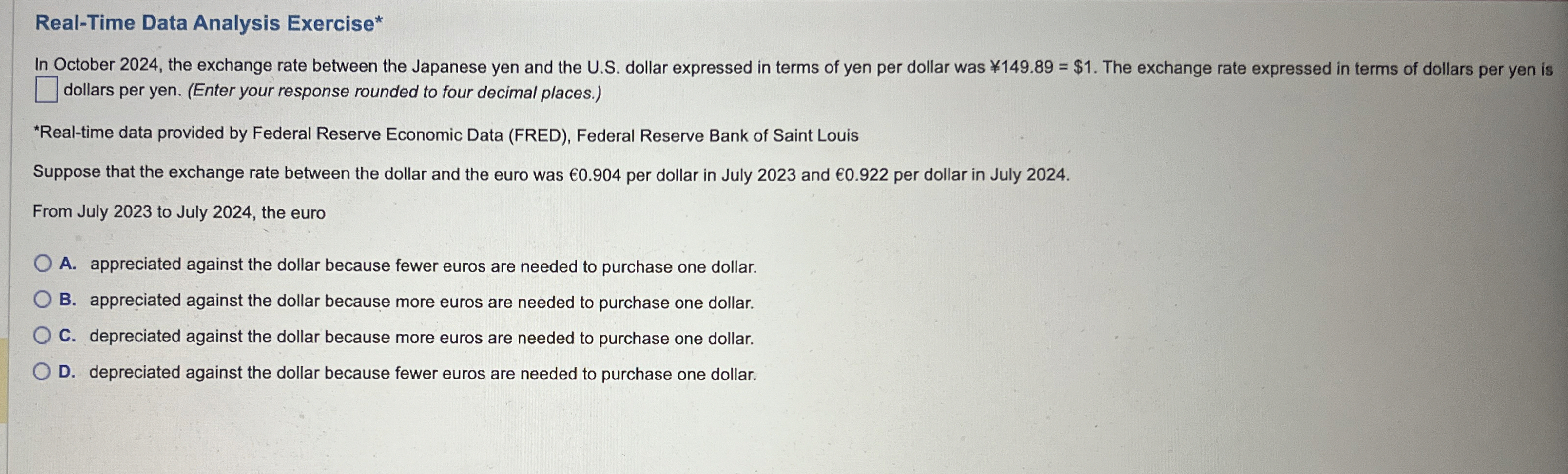 Real - Time Data Analysis Exercise * In October 2