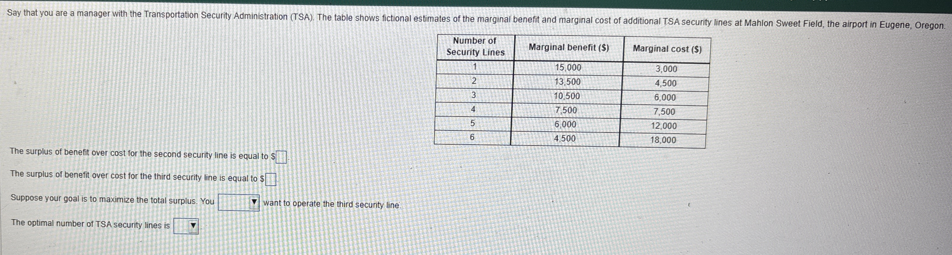 \ table [ [ \ table [ [ Number of ] , [ Security