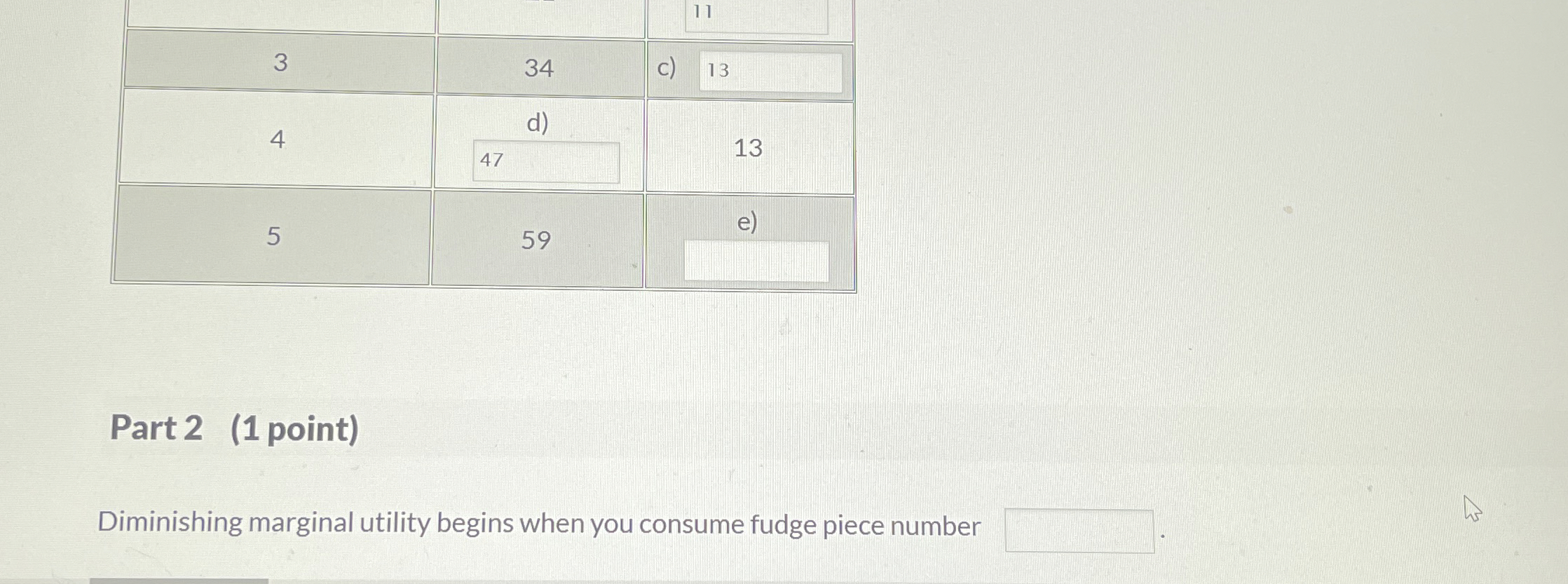 \ table [ [ 3 , , ] , [ , , 1 1 ] , [ 4 , d ) , c