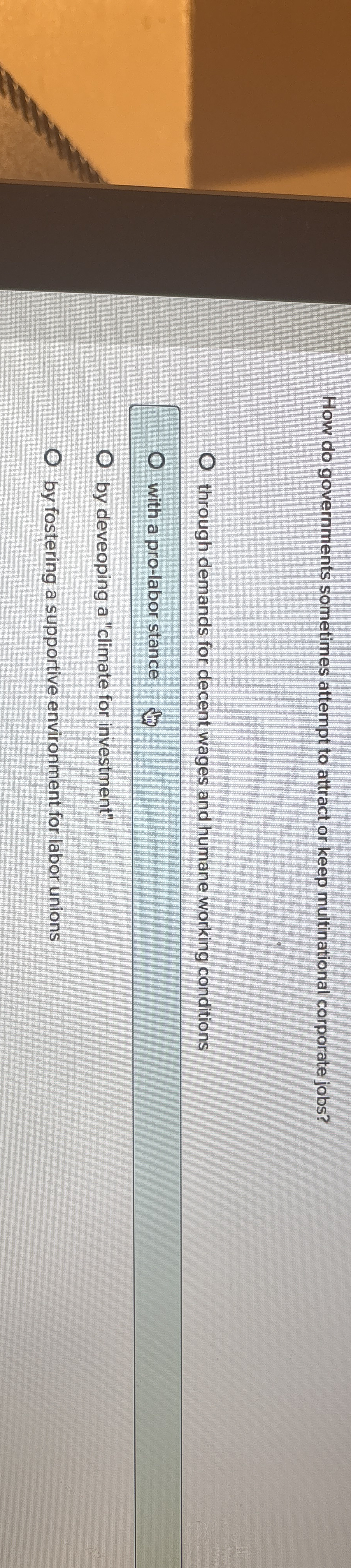 How do governments sometimes attempt to attract