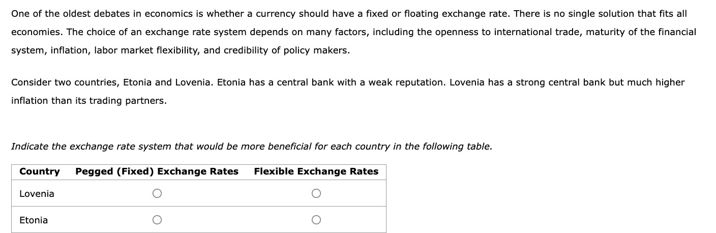 One of the oldest debates in economics is whether