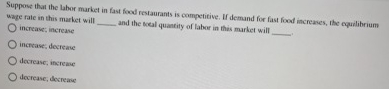 wage rate in this maker will in fast food