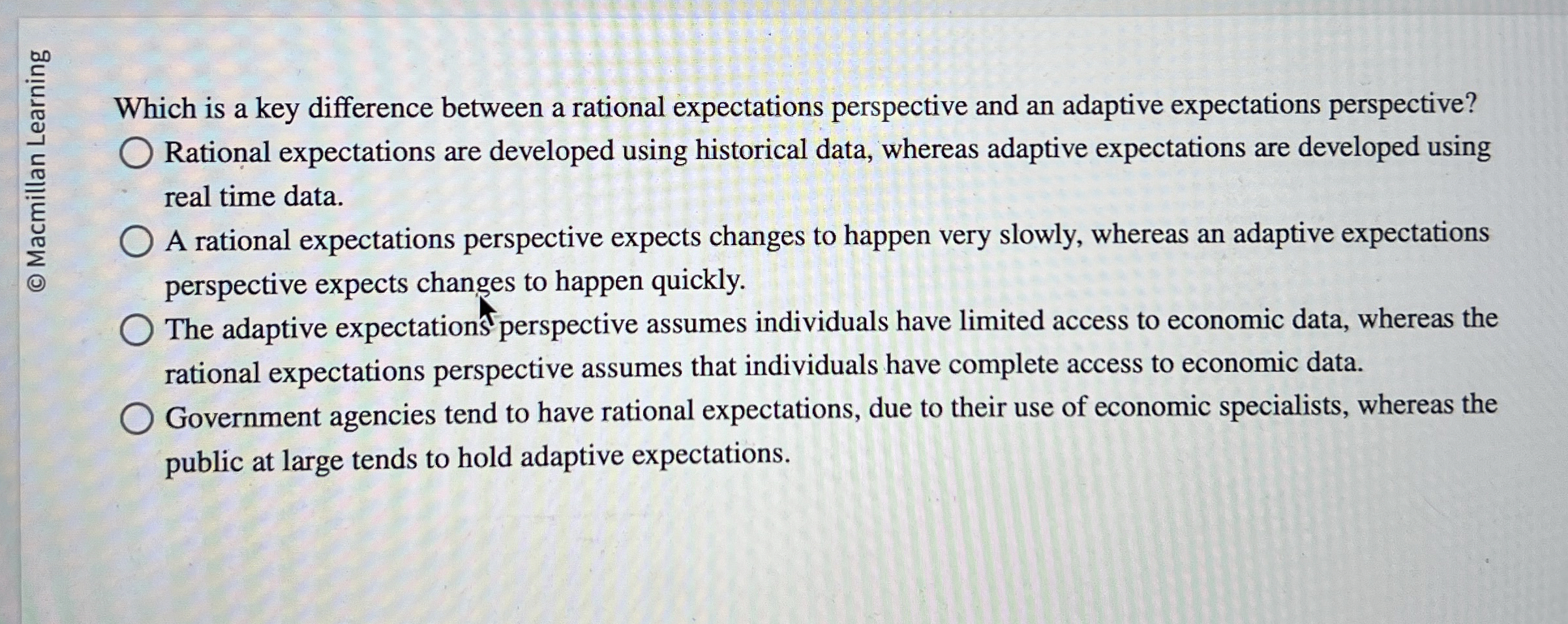 Which is a key difference between a rational