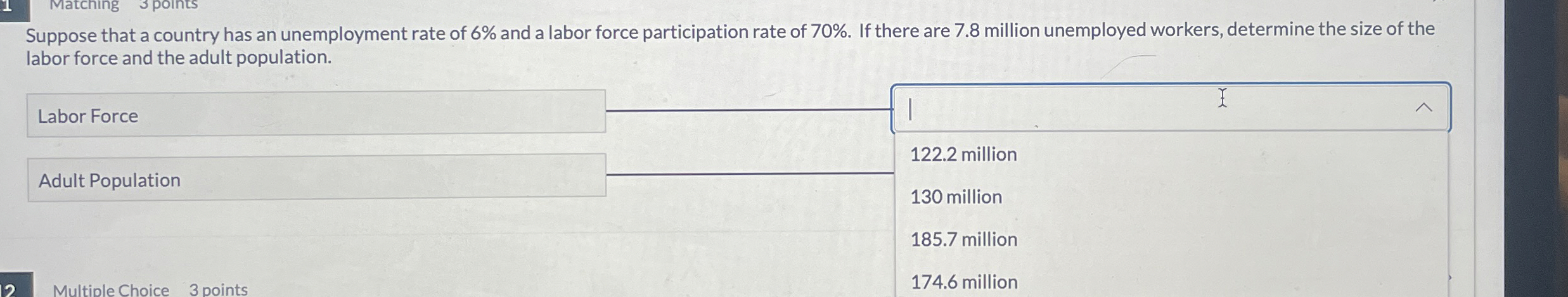 Suppose that a country has an unemployment rate