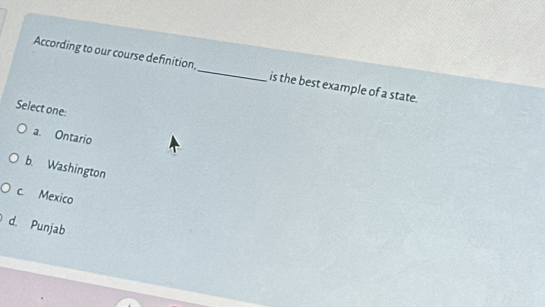 According to our course definition, q , is the