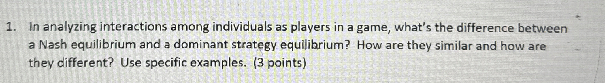 In analyzing interactions among individuals as