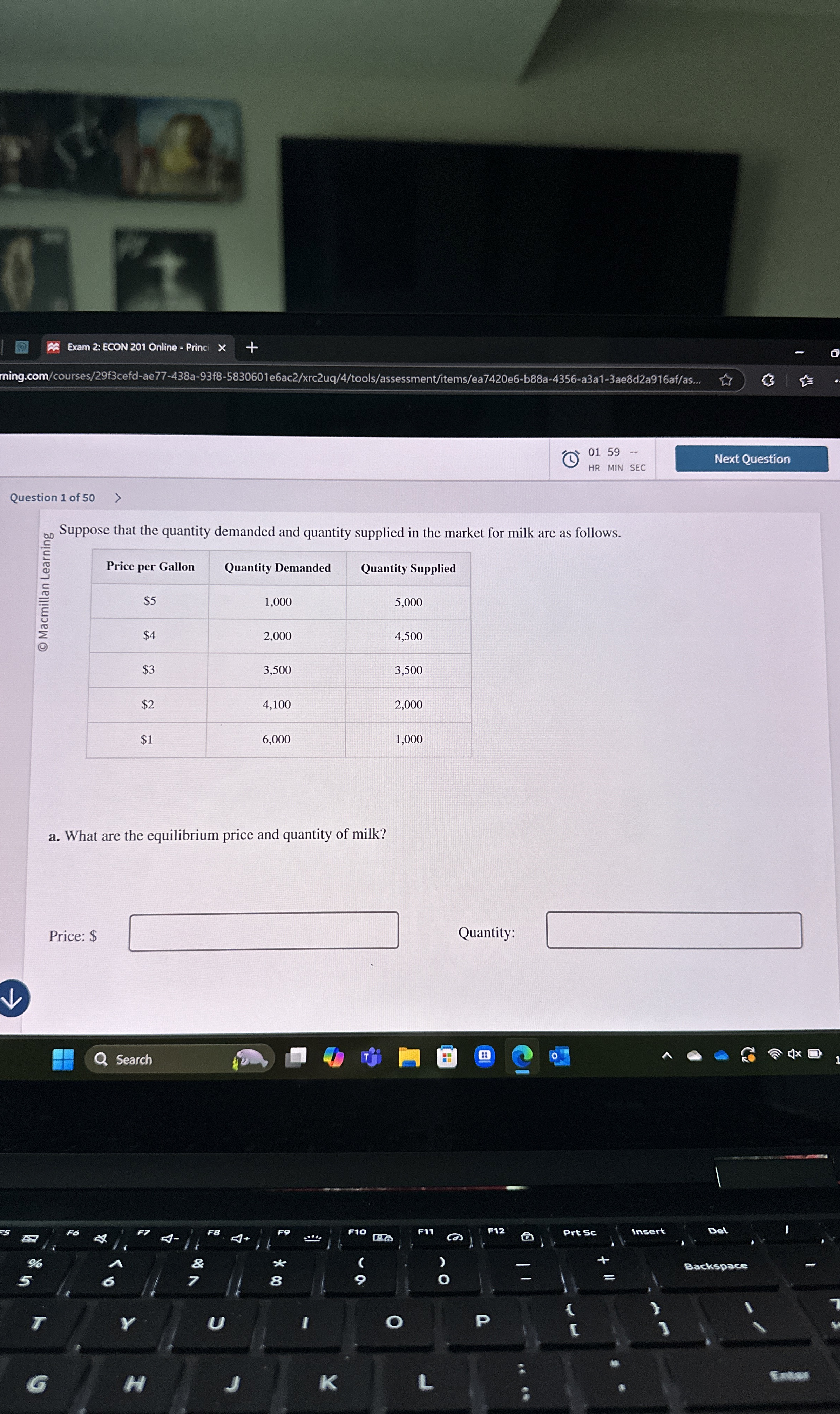 Exam 2 : ECON 2 0 1 Online - Princ ming.com /
