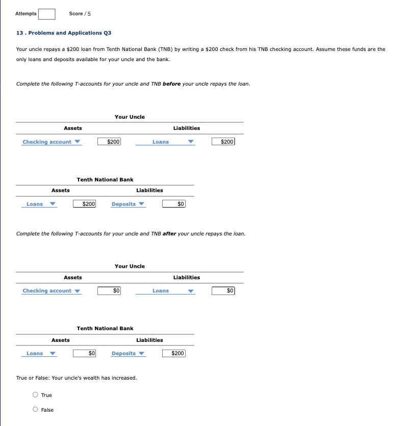 1 2 . Problems and Applications Q 2 When the Fed