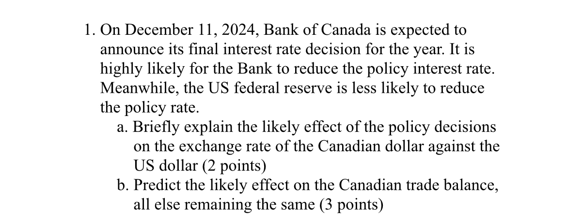 On December 1 1 , 2 0 2 4 , Bank of Canada is