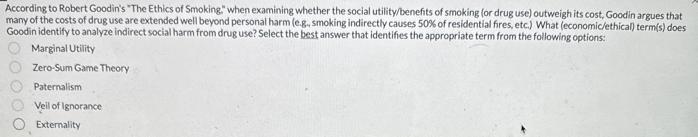 According to Robert Goodin's 