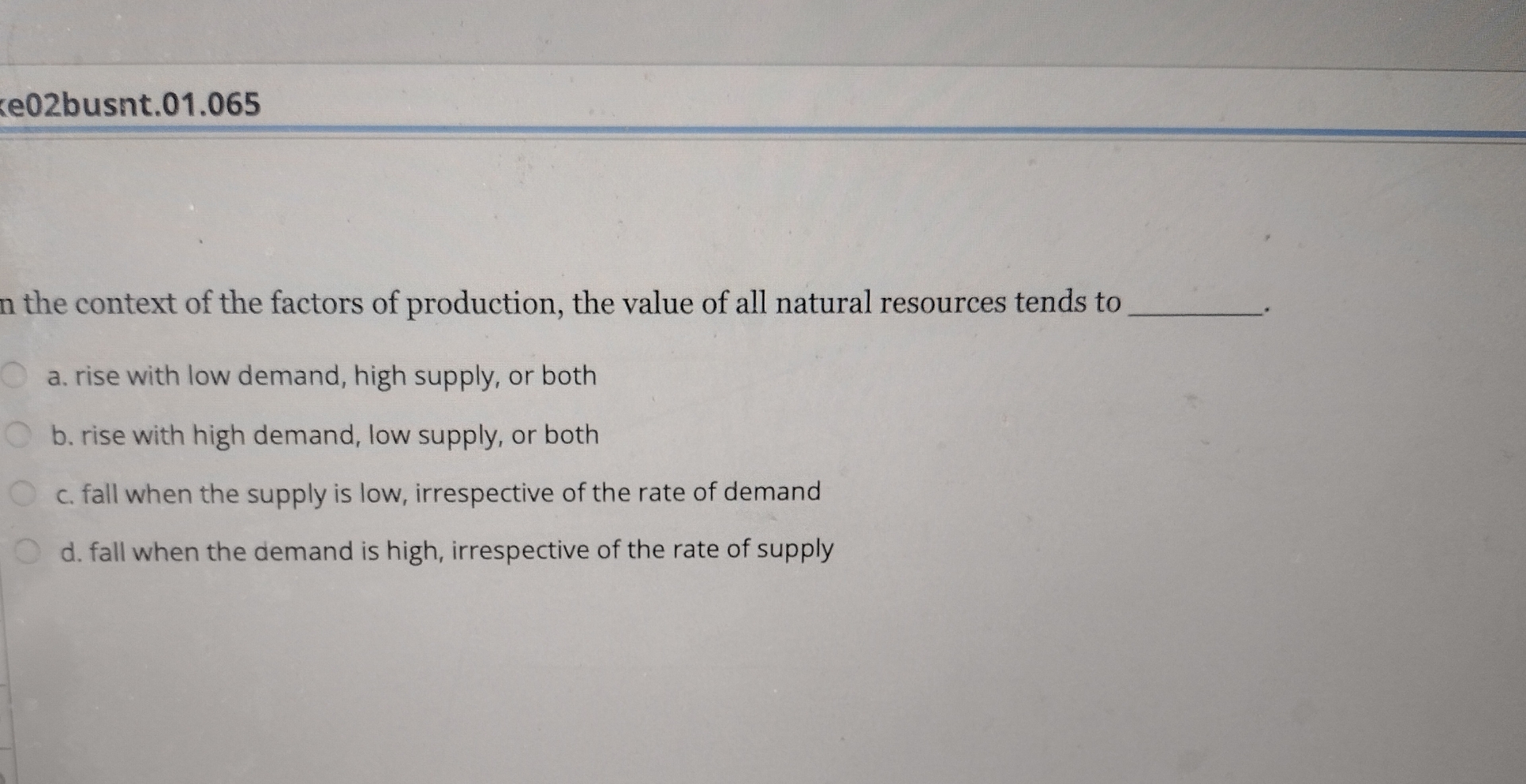 ke 0 2 busnt. 0 1 . 0 6 5 n the context of the