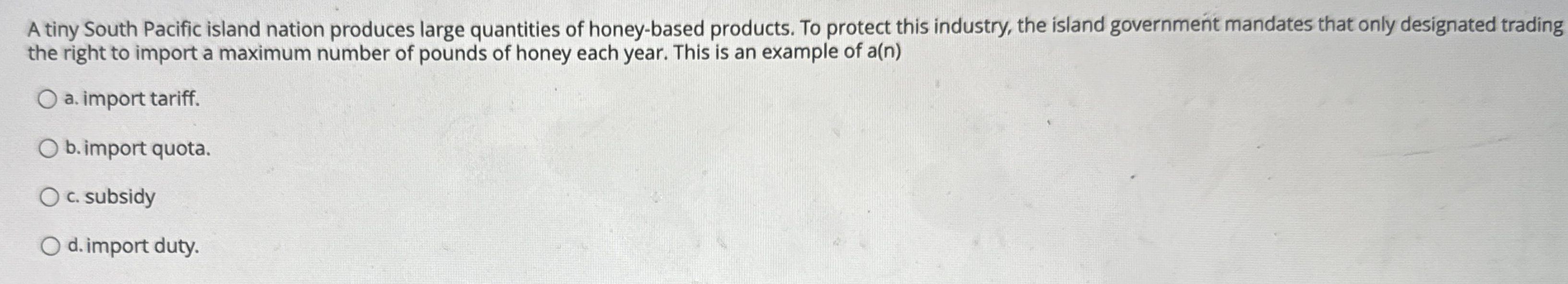 A tiny South Pacific island nation produces large
