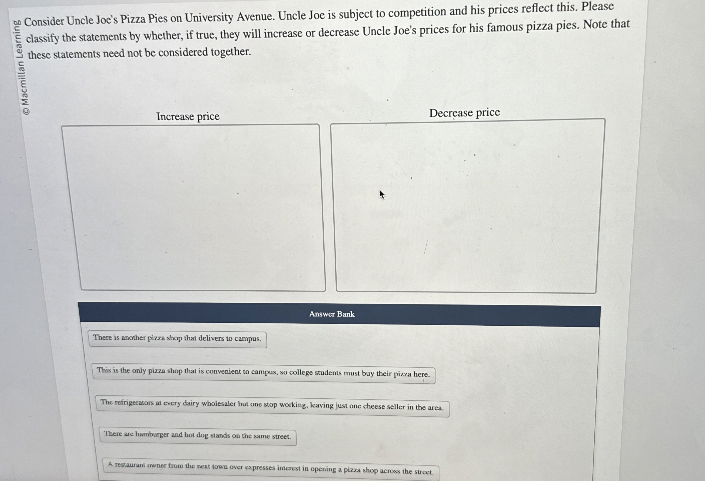 Consider Uncle Joe's Pizza Pies on University