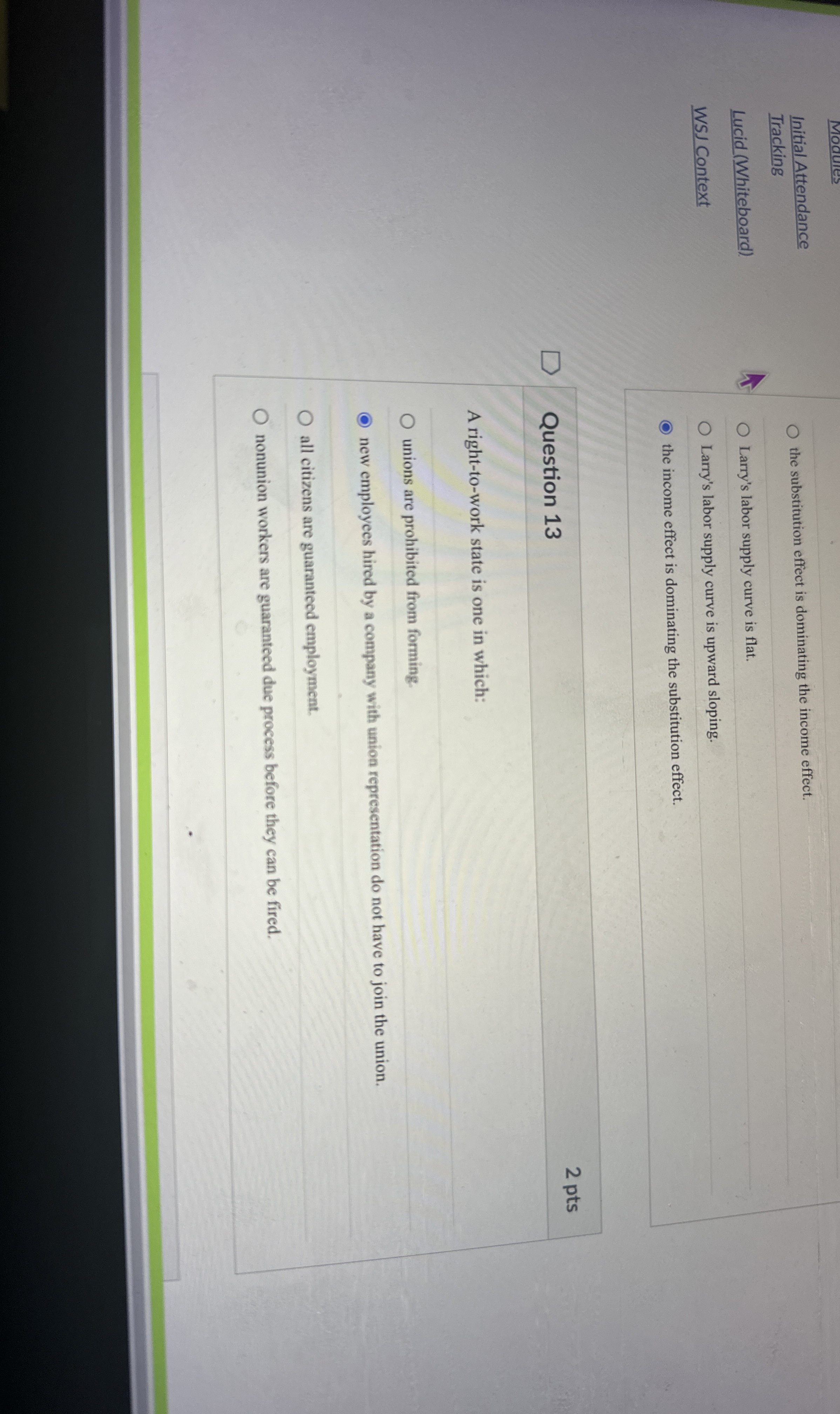 Initial Attendance Tracking Lucid ( Whiteboard )