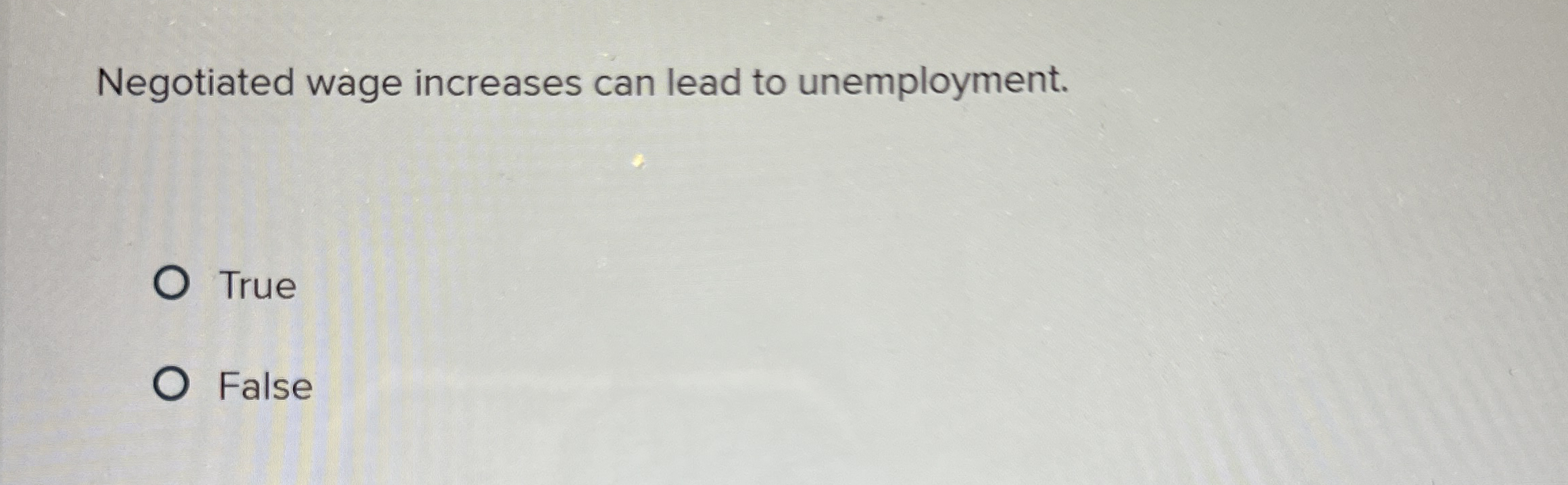 Negotiated wage increases can lead to