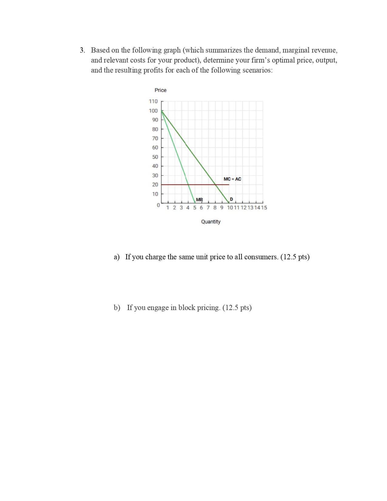 3 . Based on the following graph ( which