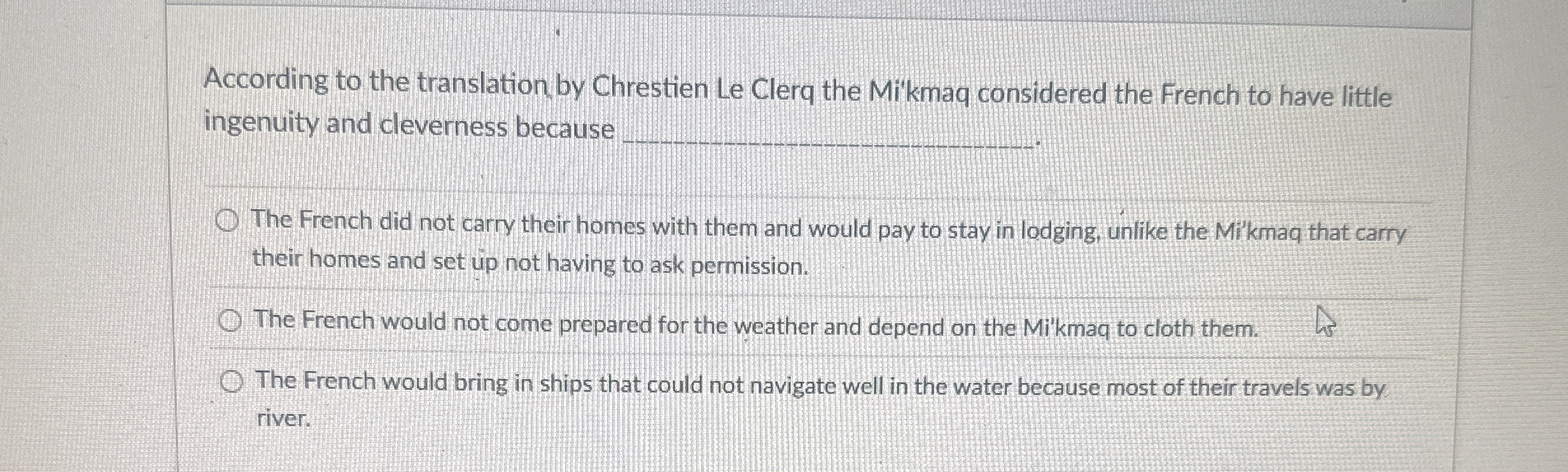 According to the translation by Chrestien Le