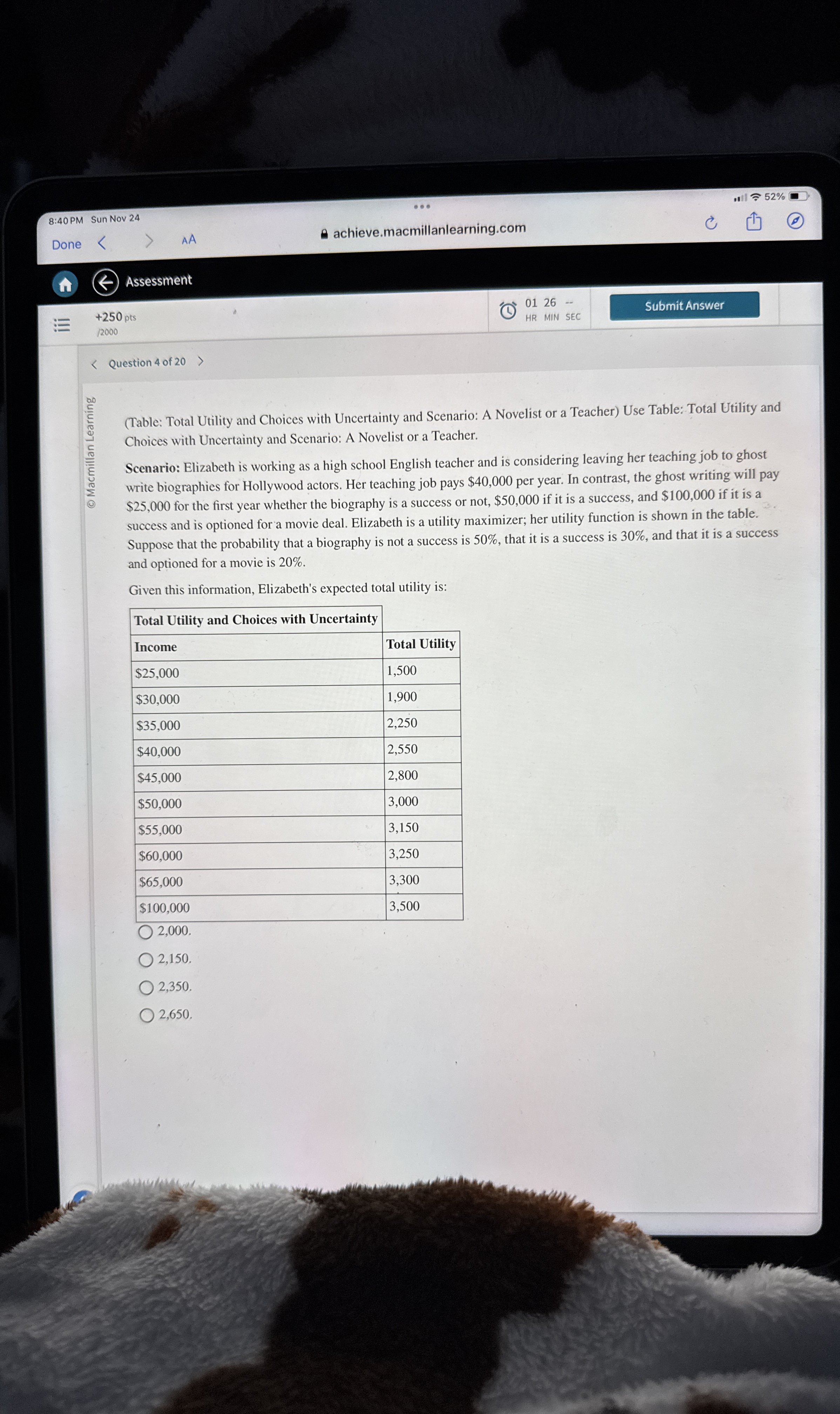 8 : 4 0 PM Sun Nov 2 4 Done AA