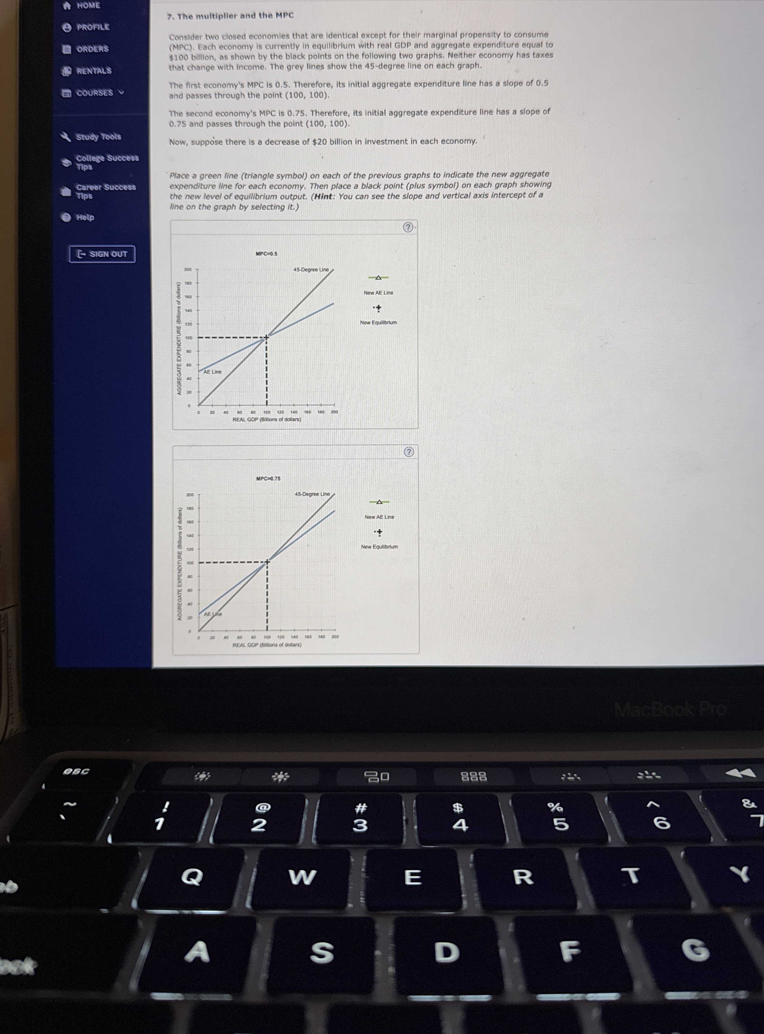 HOME ( 3 ) profle ORDERS 3 RENTMLS COURSES -