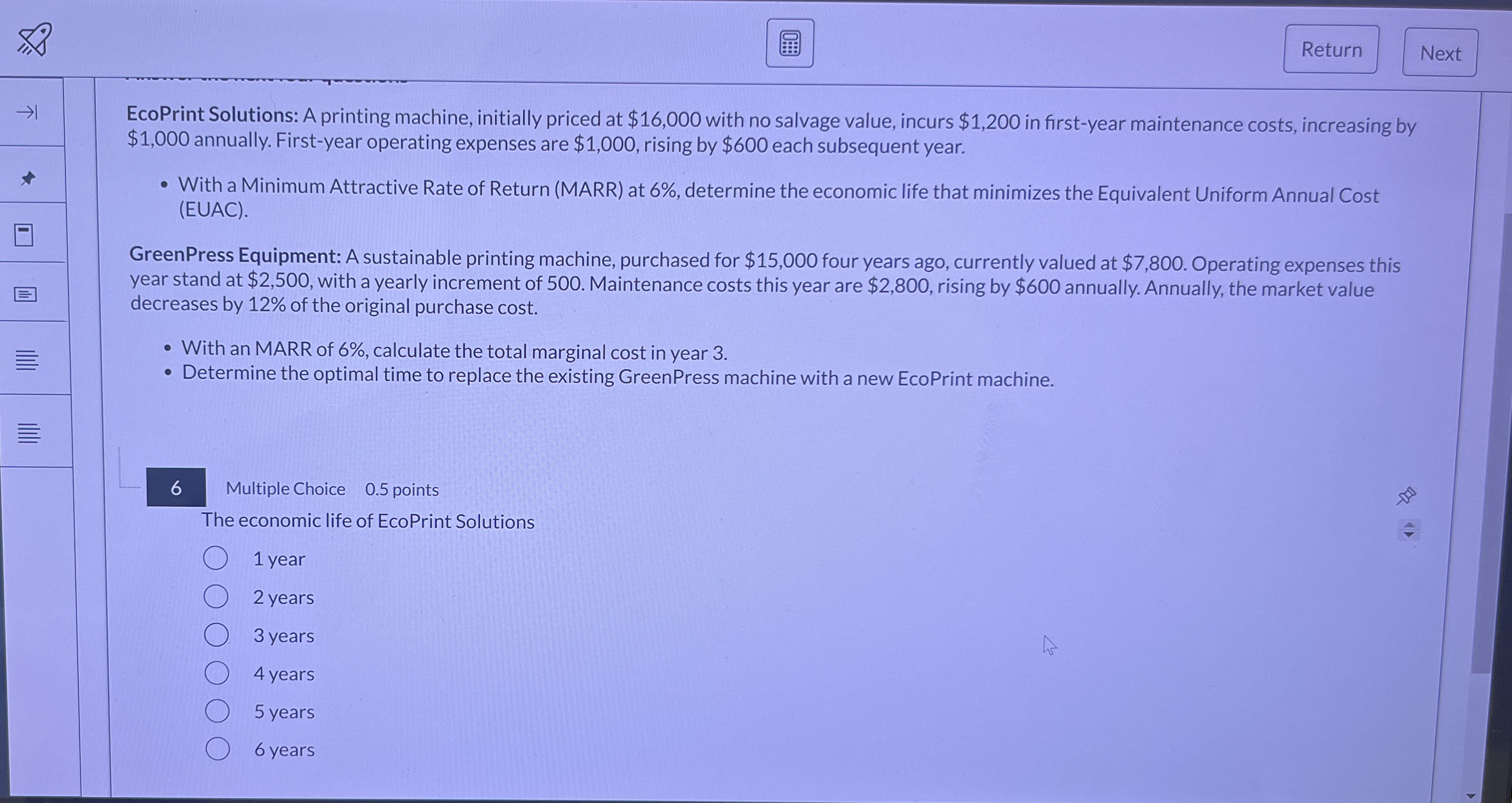 EcoPrint Solutions: A printing machine, initially