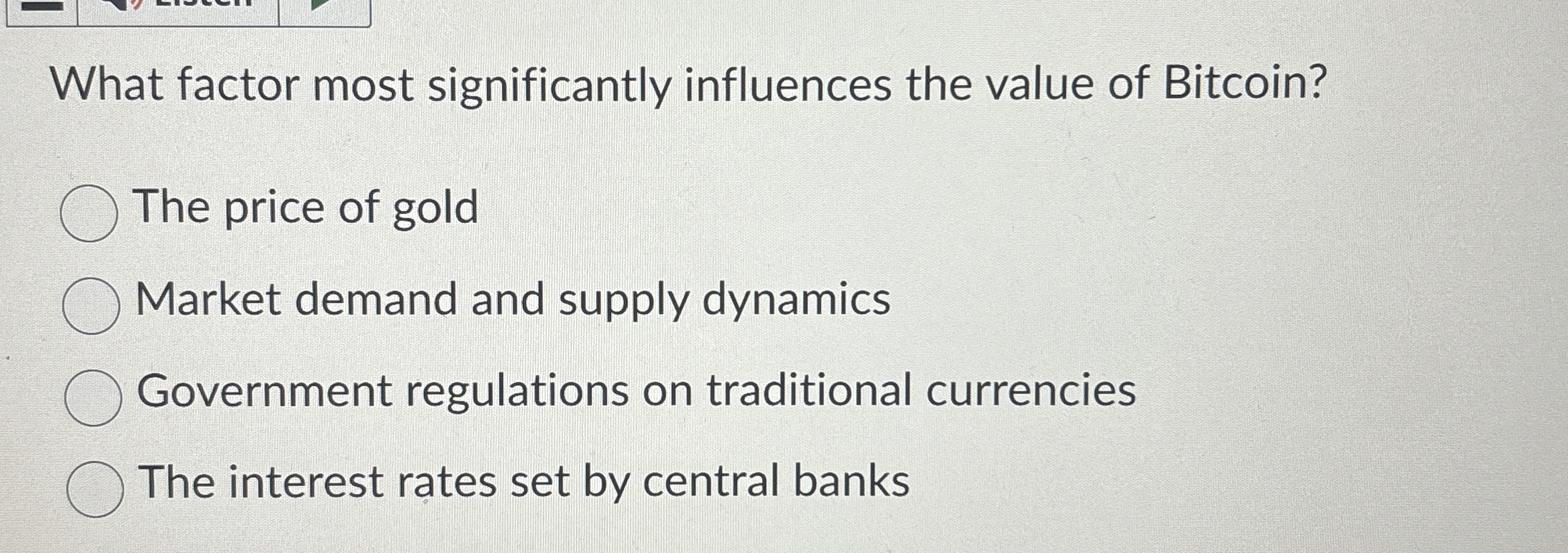 What factor most significantly influences the