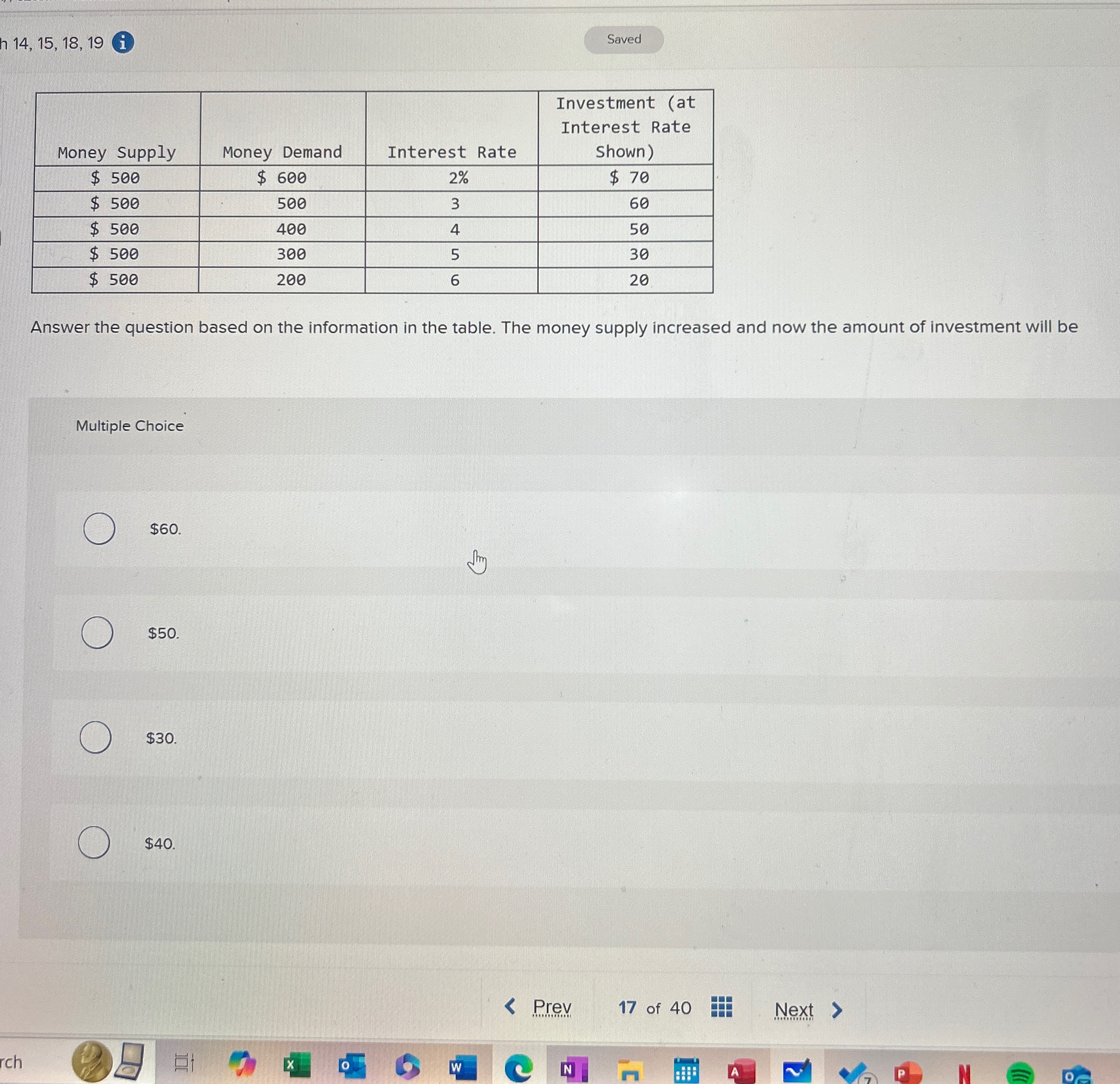 h 1 4 , 1 5 , 1 8 , 1 9 i . \ table [ [ Money