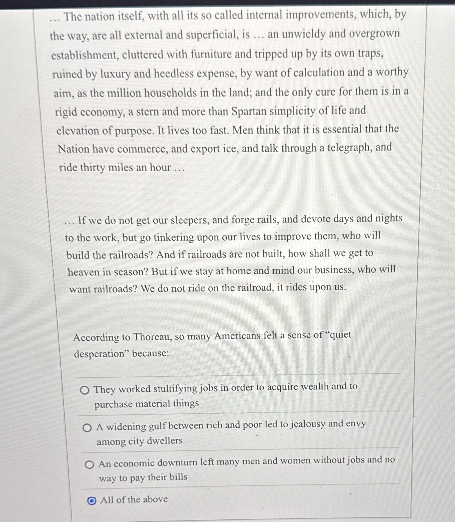 . . . The nation itself, with all its so called