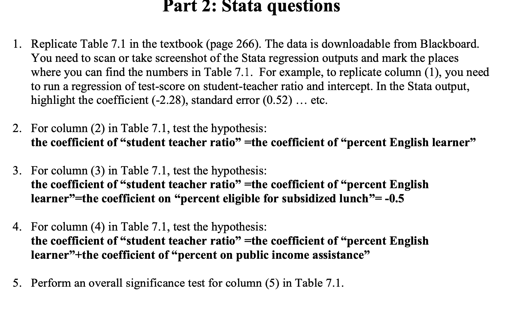 Please write down the program and steps for how