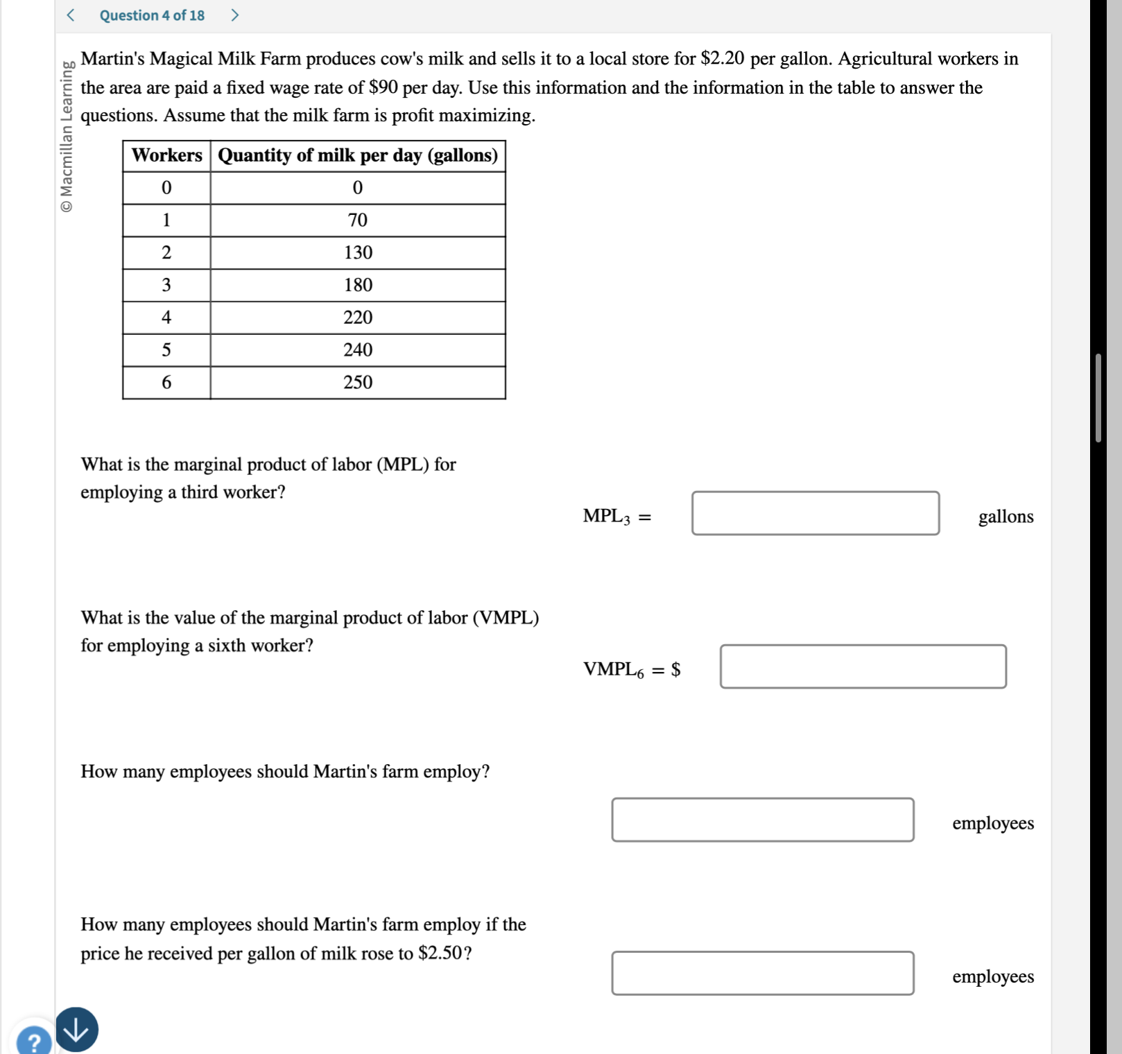 \ ( { } _ { n 0 } \ ) Martin's Magical Milk Farm