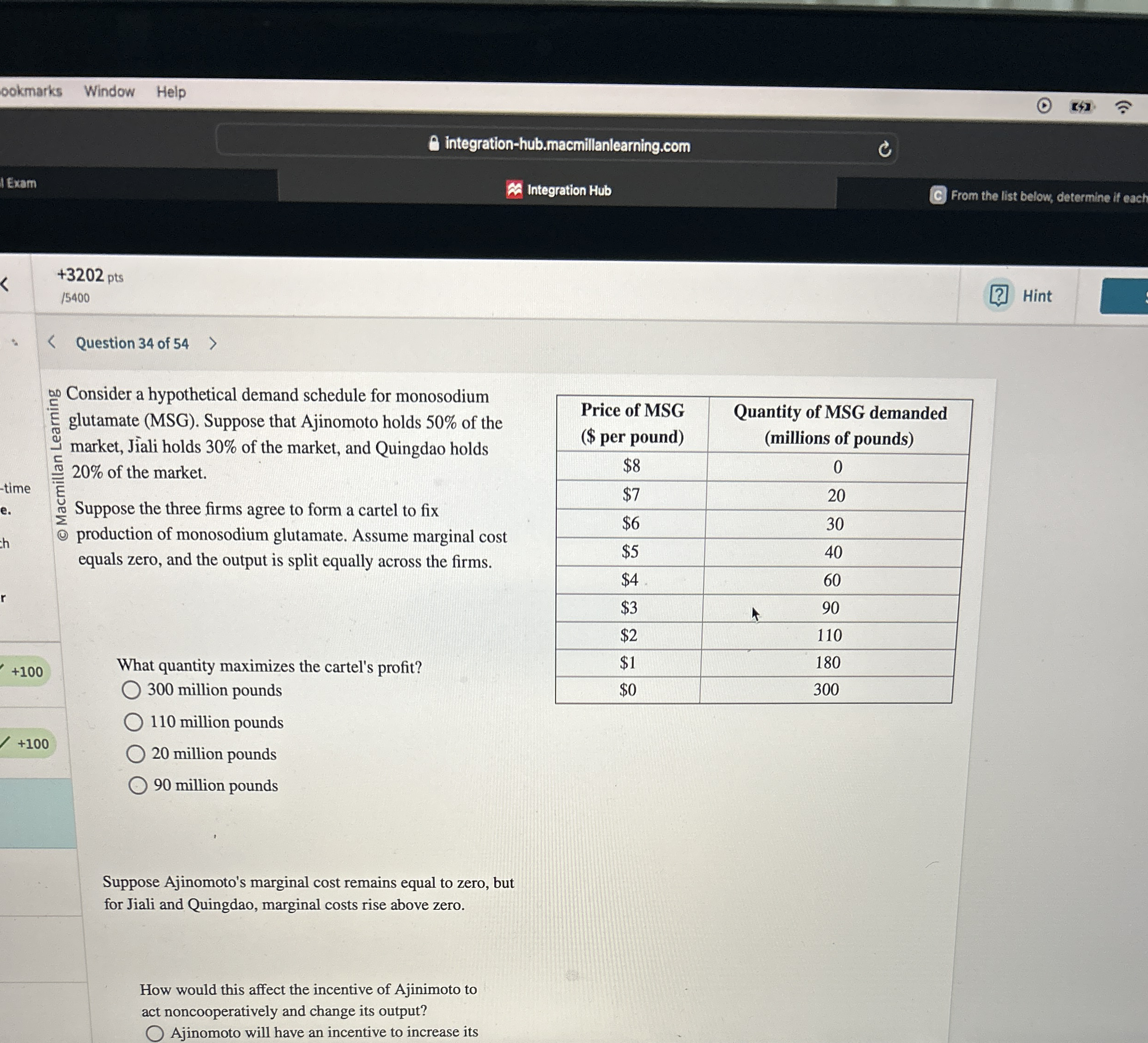 ookmarks Window Help Integration -