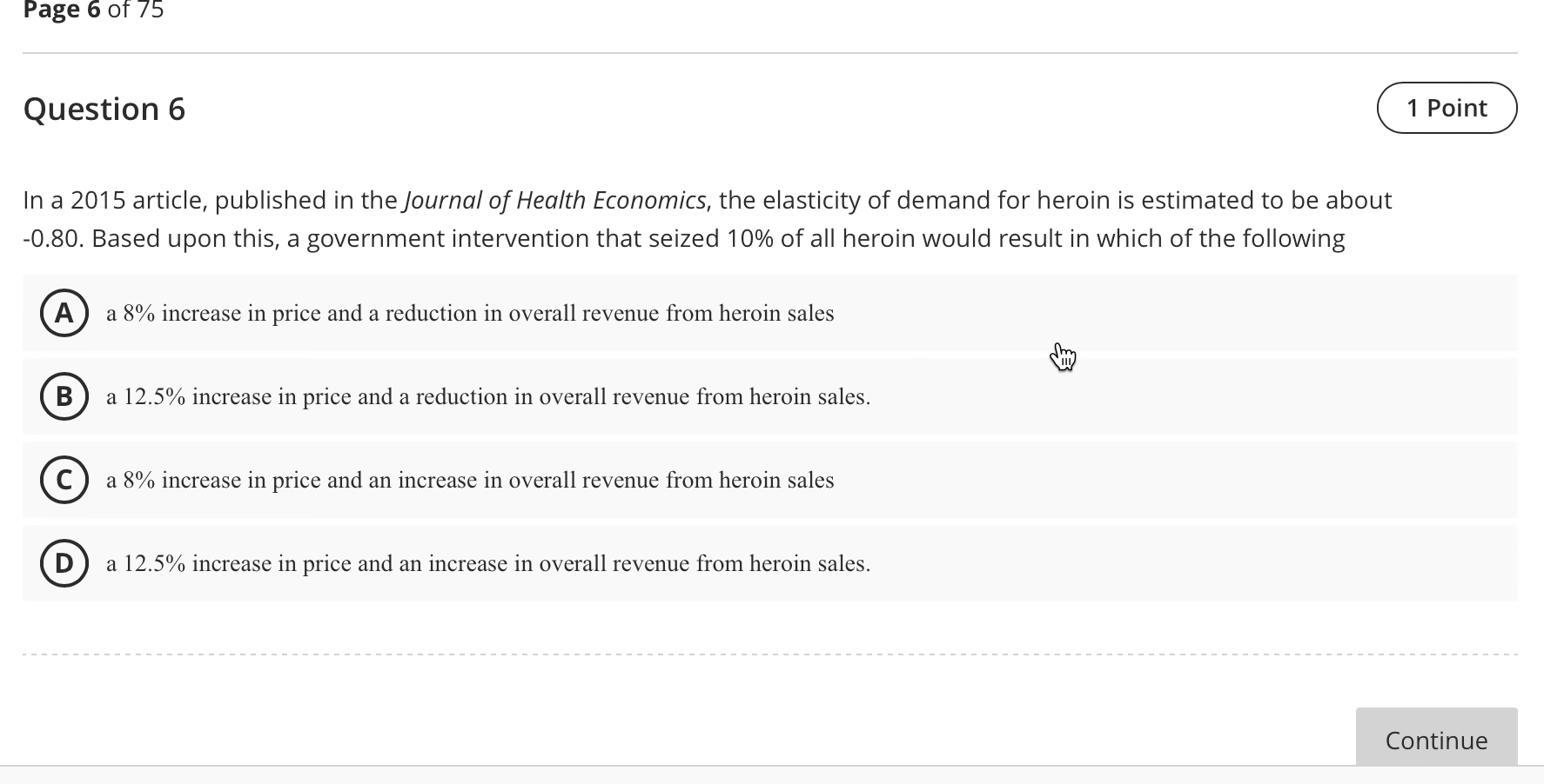 Question 6 In a 2 0 1 5 article, published in the