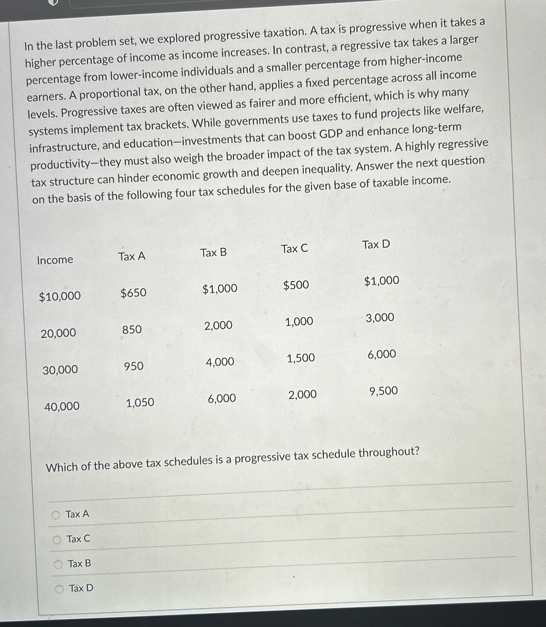 In the last problem set, we explored progressive