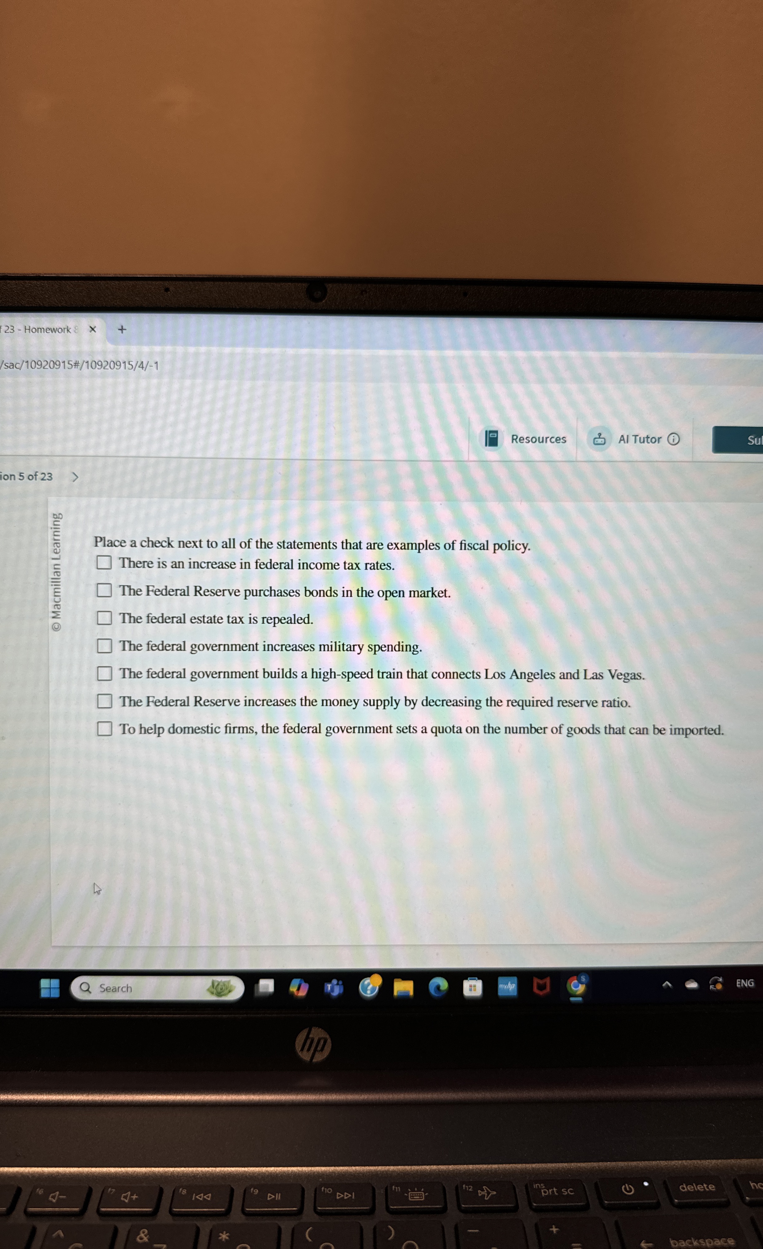 2 3 - Homework / sac / 1 0 9 2 0 9 1 5 # / 1 0 9