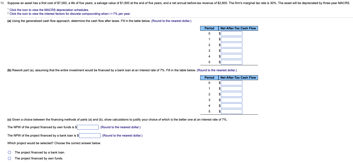 \ ( { } ^ { 1 } \ ) Click the icon to view the