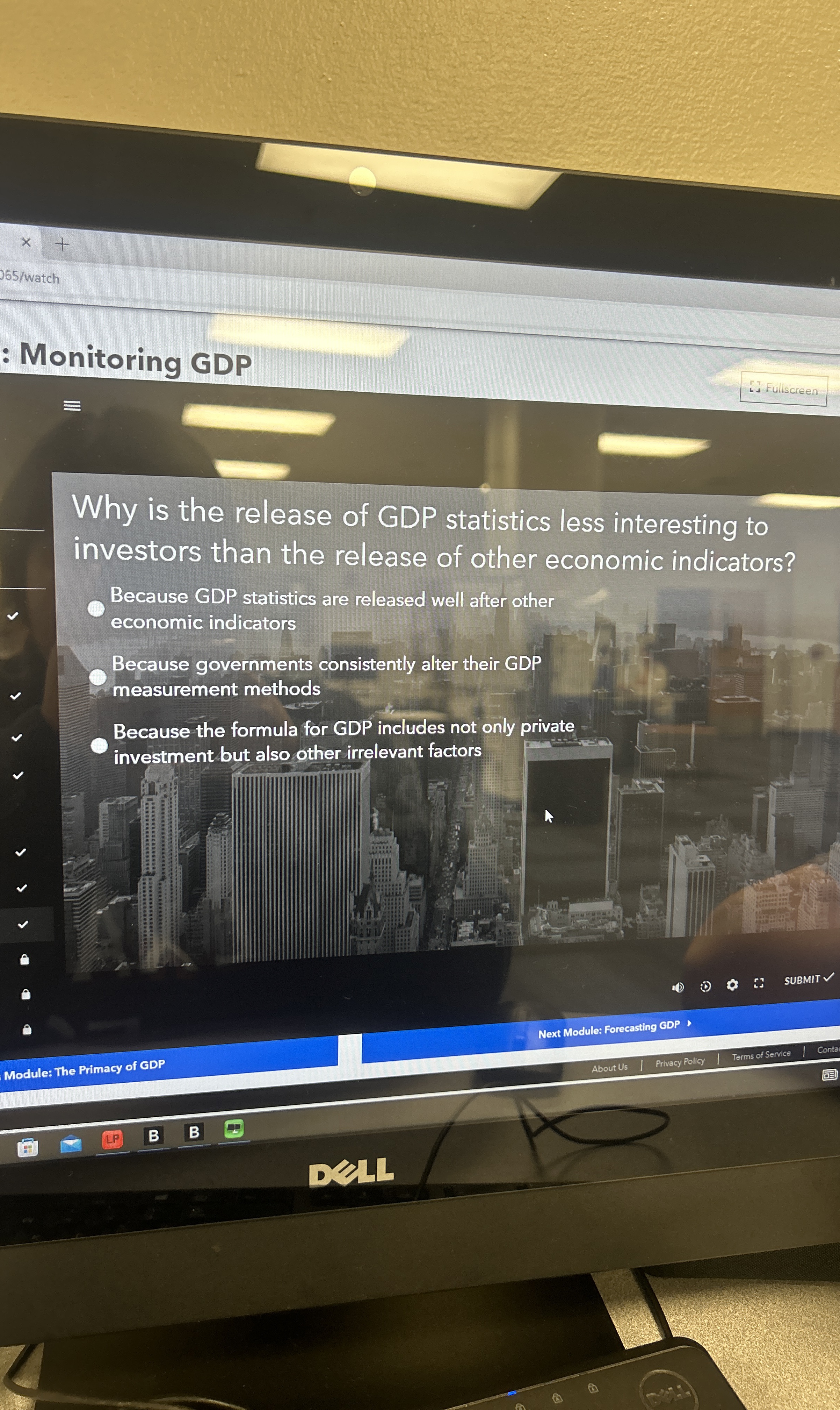 : Monitoring GDP [ 1 ] Fullscreen 6 5 / watch Why