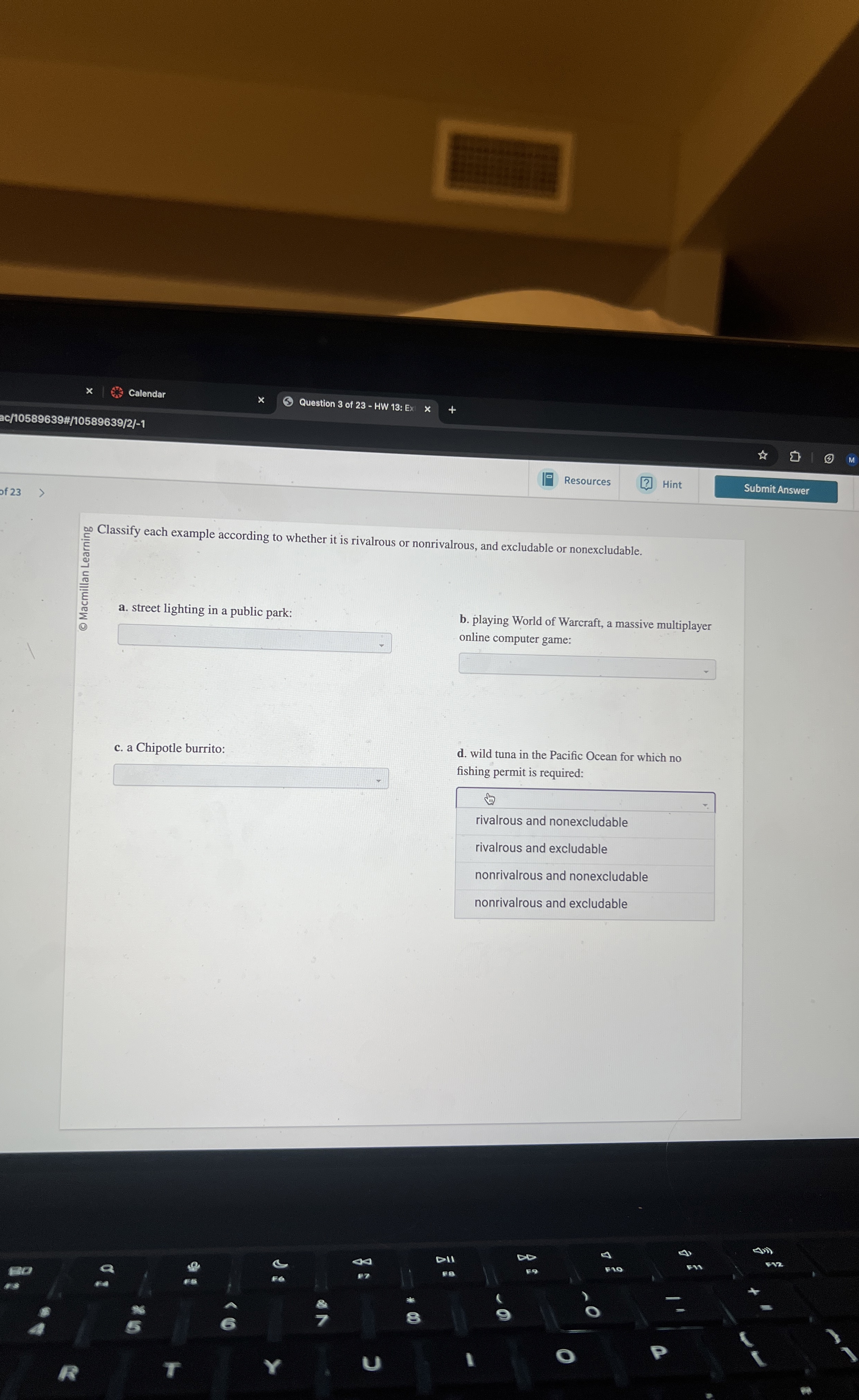 Resources ? Hint Submit Ans John and Michael are