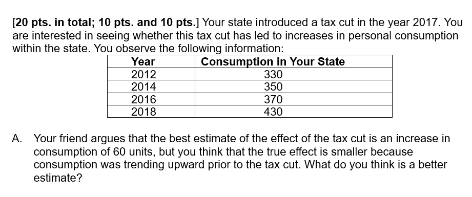 [ 2 0 pts . in total; 1 0 pts . and 1 0 pts . ]