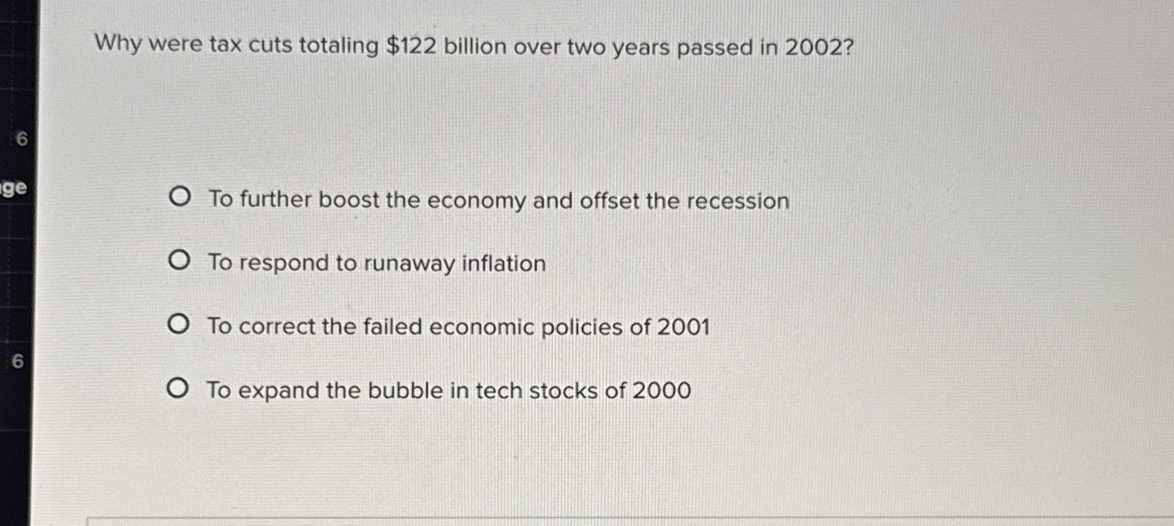 Why were tax cuts totaling $ 1 2 2 billion over