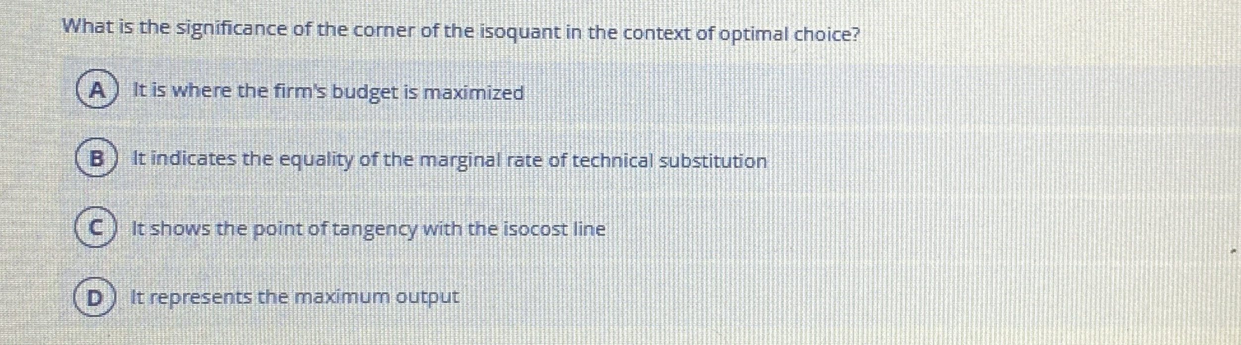 What is the significance of the corner of the