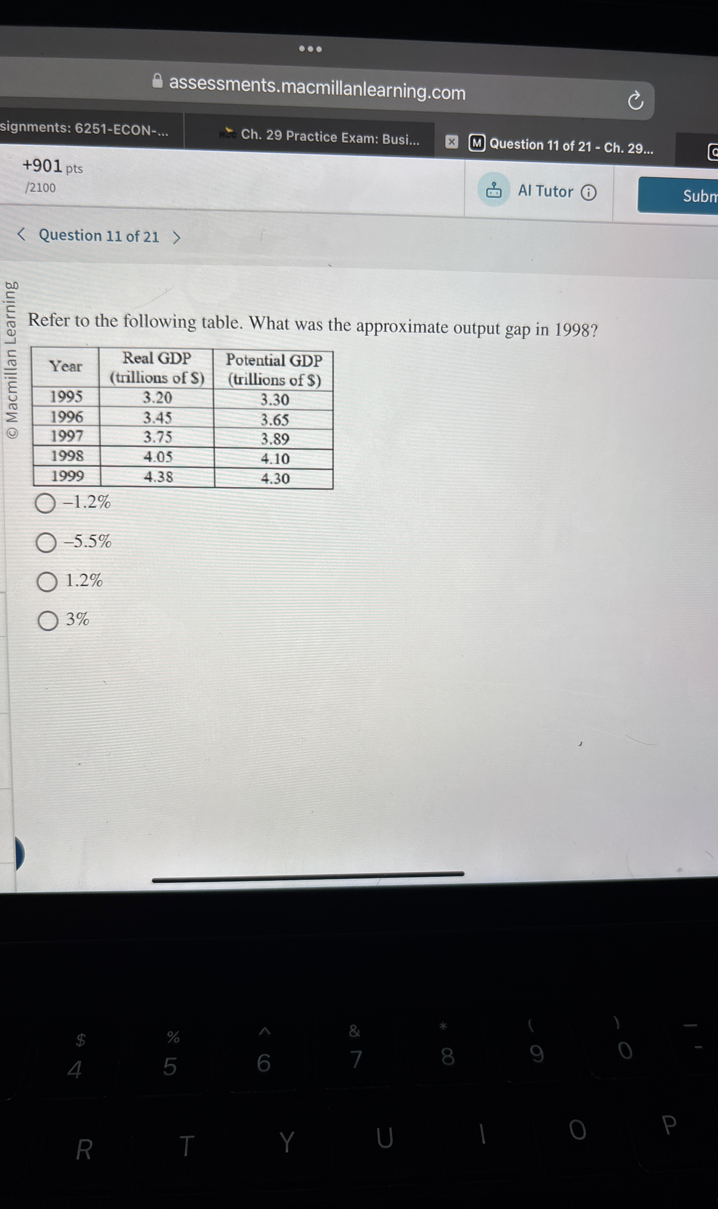 assessments.macmillanlearning.com signments: 6 2