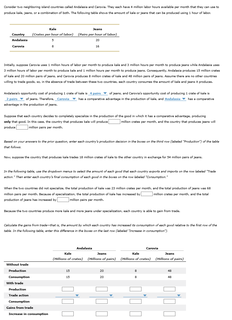 Consider two neighboring island countries called