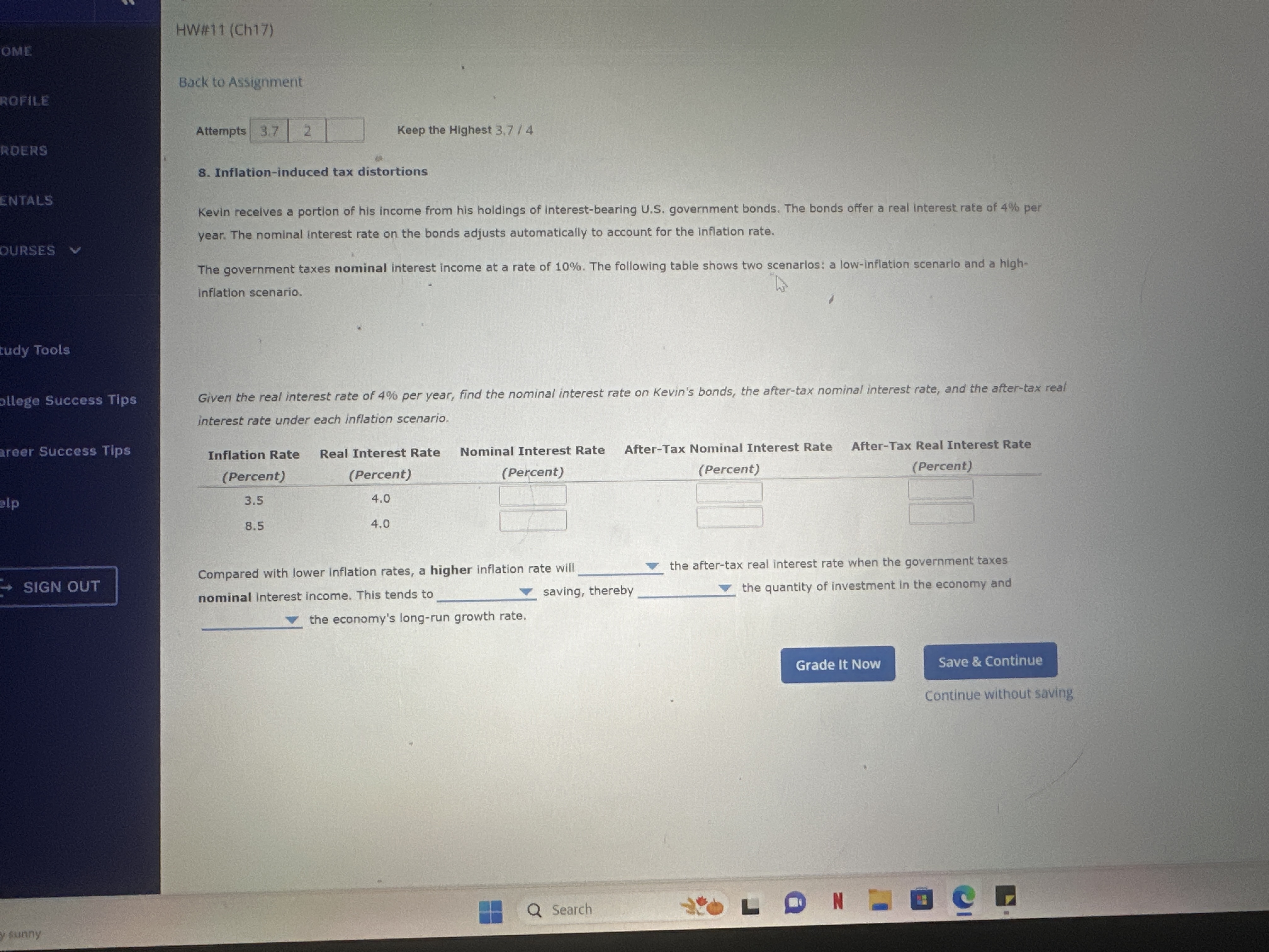 HW \ # 1 1 ( Ch 1 7 ) Back to Assignment Attempts