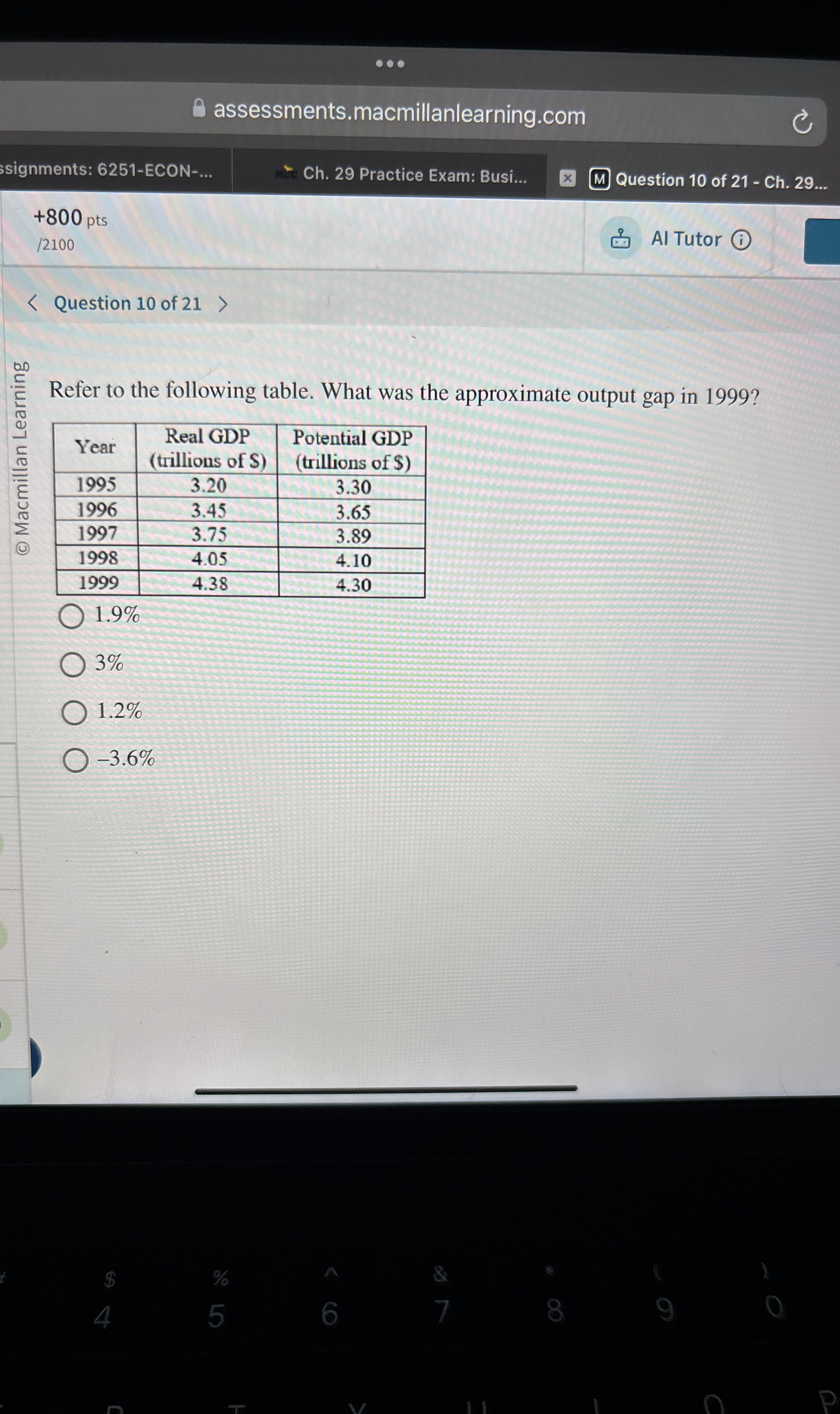 assessments.macmillanlearning.com signments: 6 2