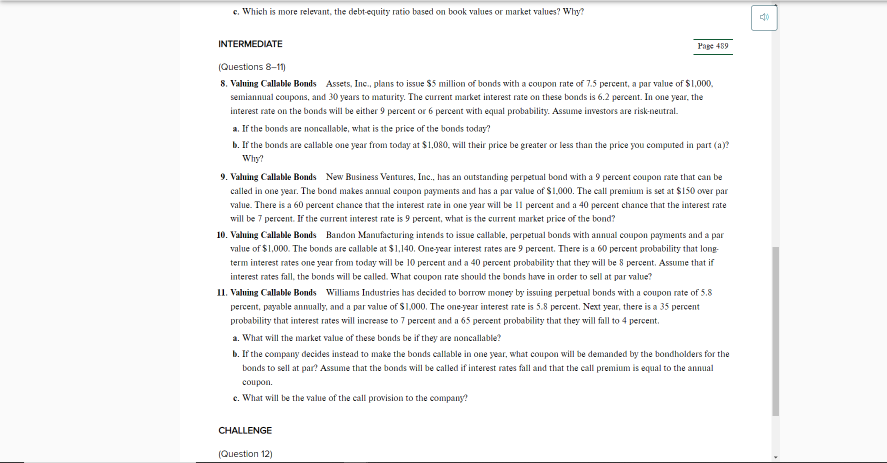 0. Which is more relevant. the debtequity ratio