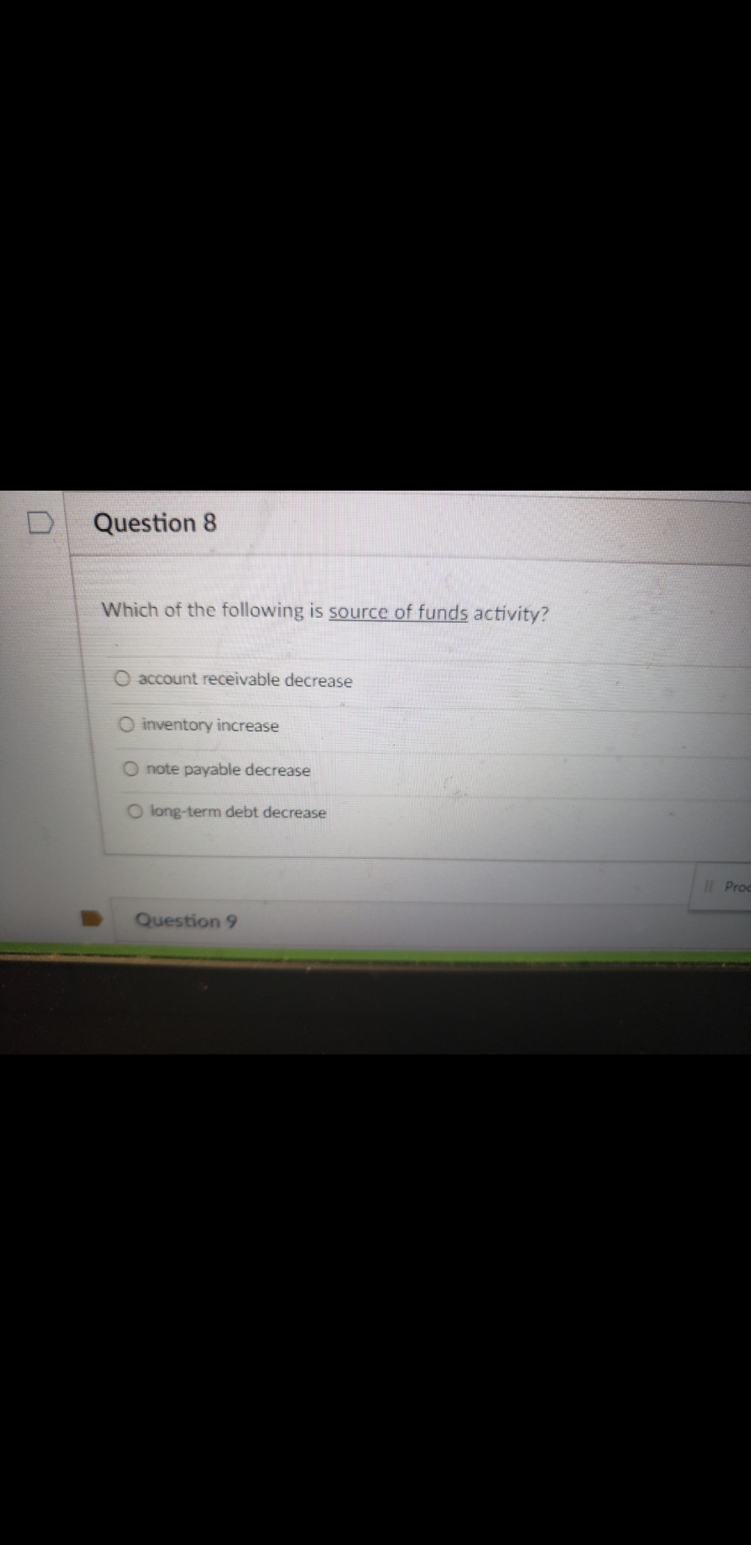 Q8 help pls D Question 8 Which of the following