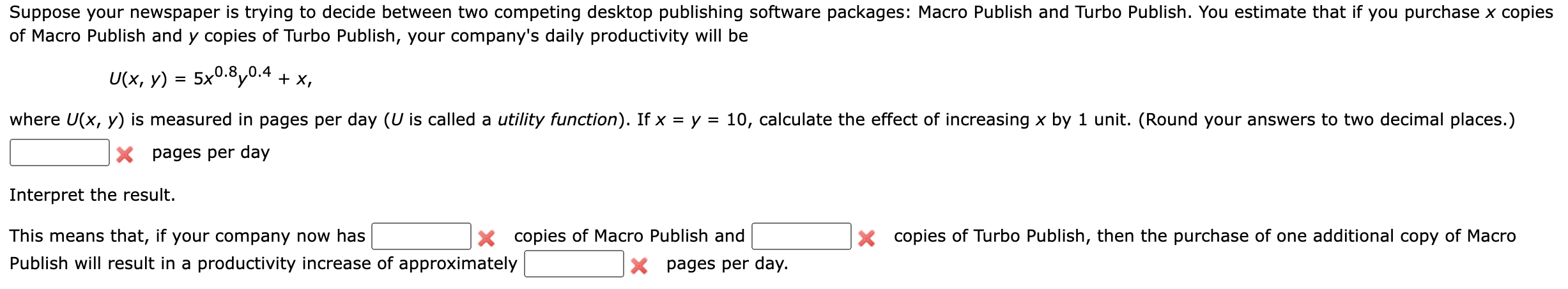 Suppose your newspaper is trying to decide