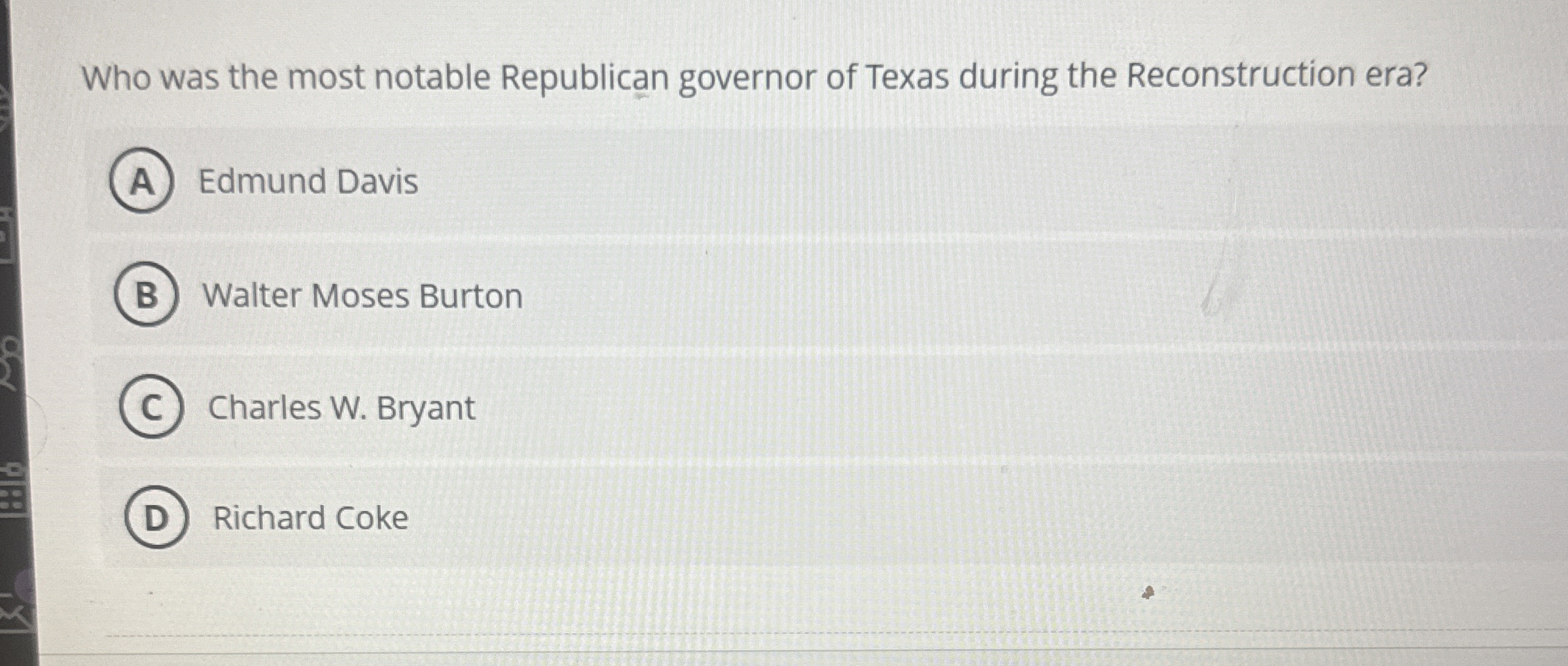 Who was the most notable Republican governor of