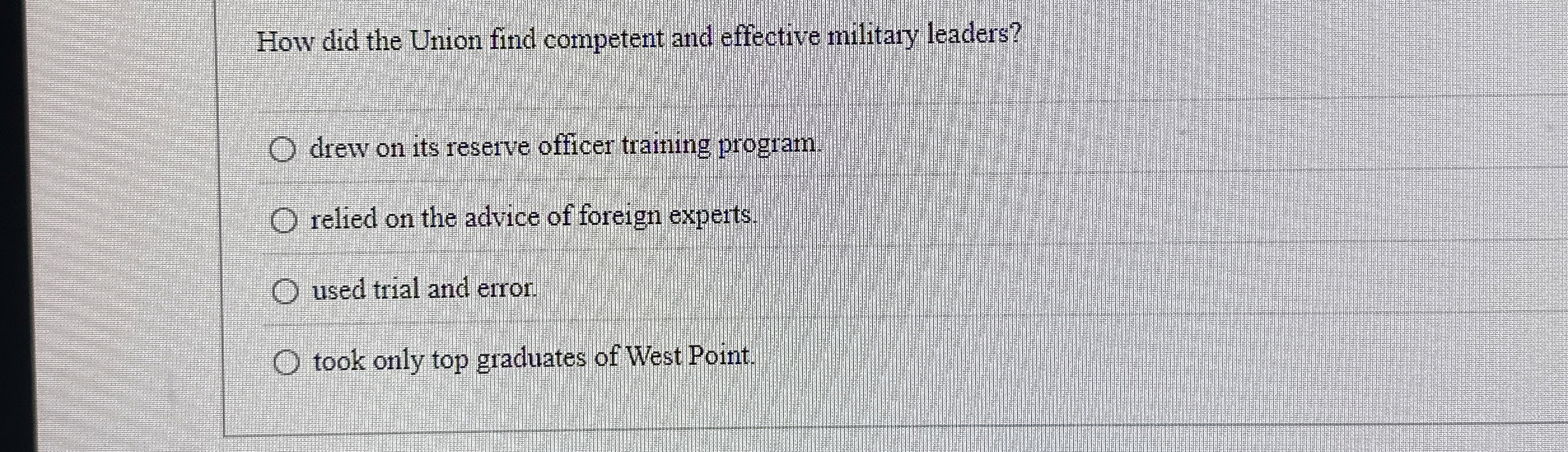 How did the Union find competent and effective